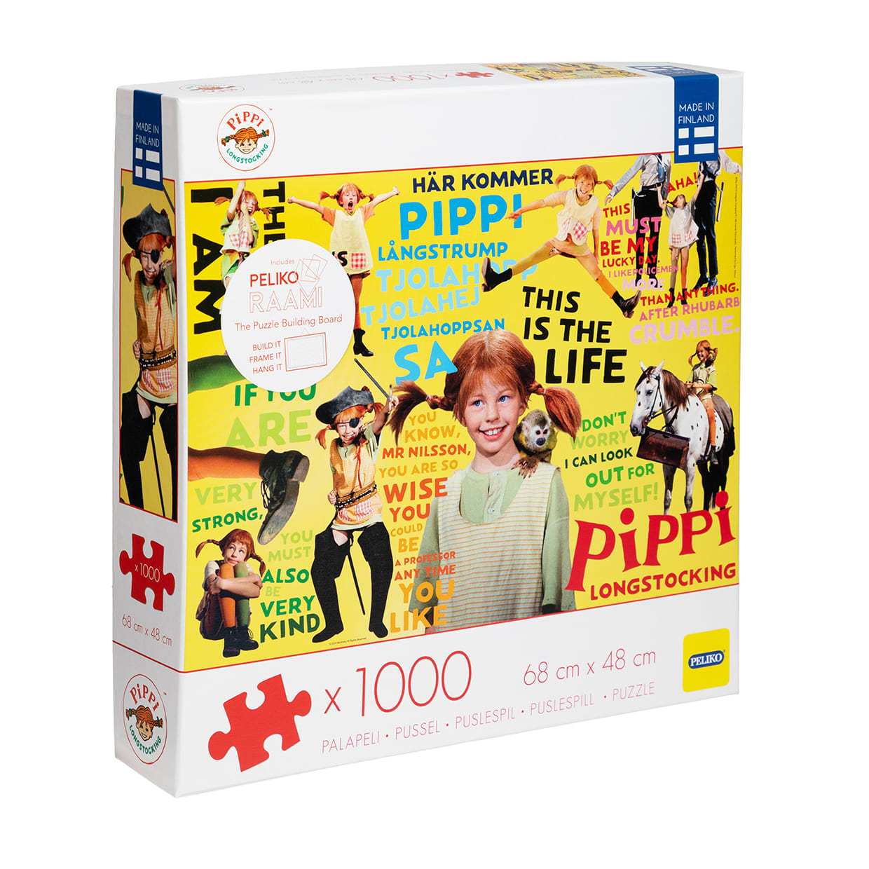 pippi Pippi Longstocking Jigsaw Puzzle 1000 Pieces Live Action | Martinex